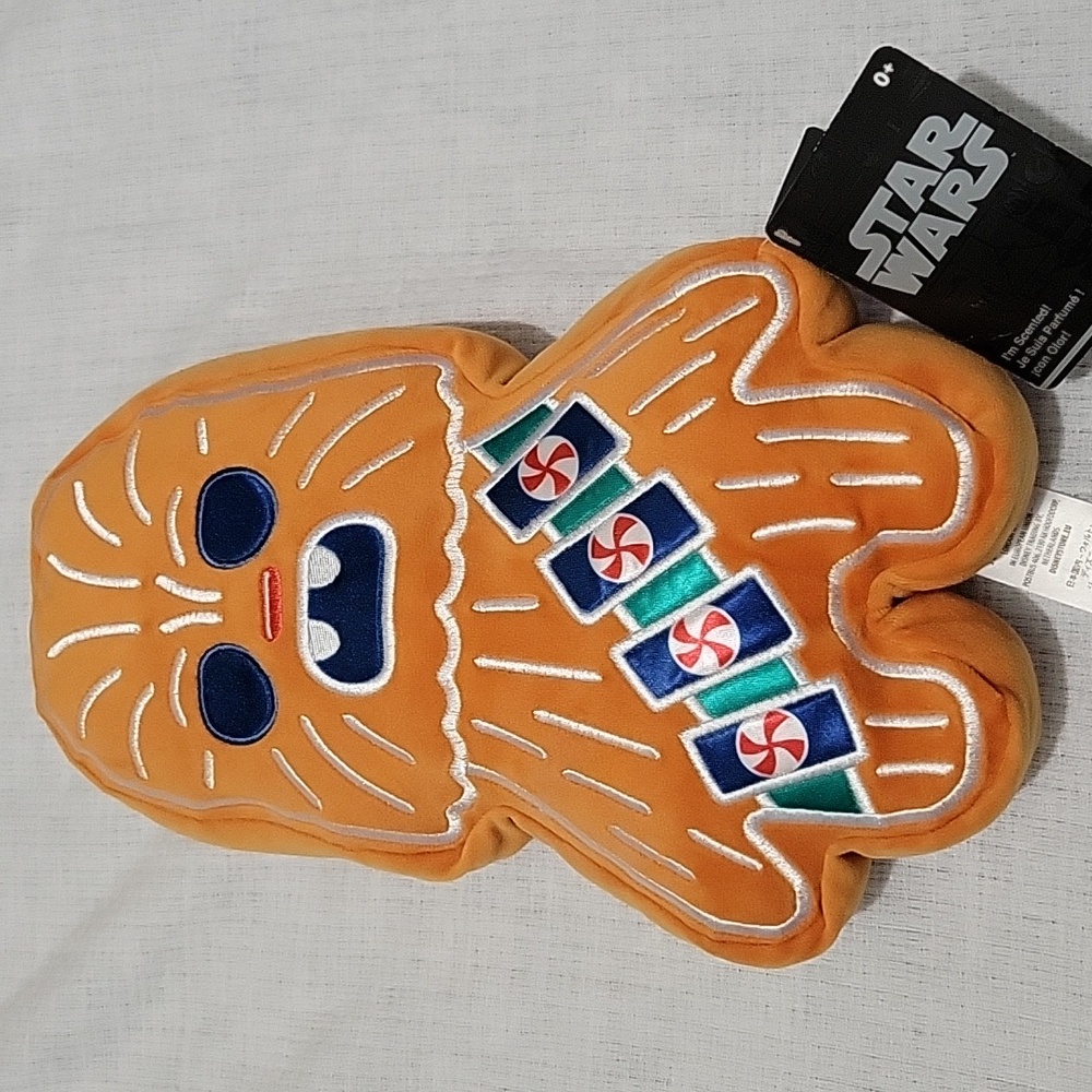 Disney Chewbacca Chewie Star Wars Gingerbread Scented Plush NWT